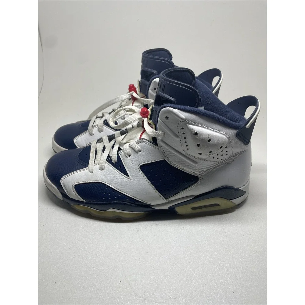 Nike Air Jordan 6 VI Olympic Size 10.5 384664 130‎